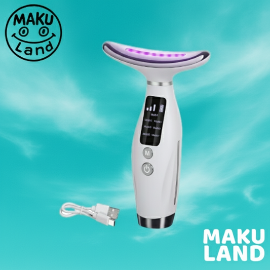 Masajeador Facial Y Cuello Led
