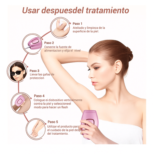 🌸 GlowLase IPL – Tecnología de Belleza Profesional, Ahora en Casa