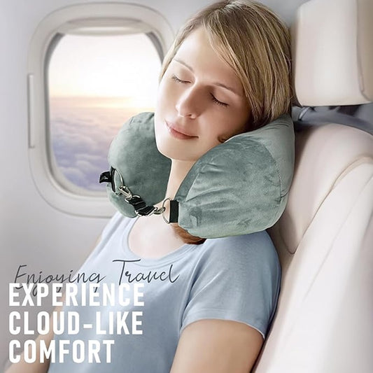 Almohada De Viaje Rellenable Con Ropa