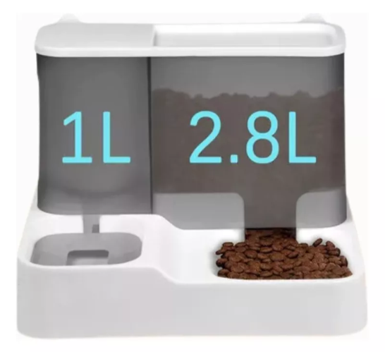 Dispensador 2 en 1 De Comida y Agua