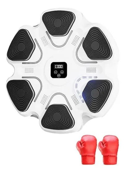 Maquina De Boxeo 6 Puntos Con Guantes
