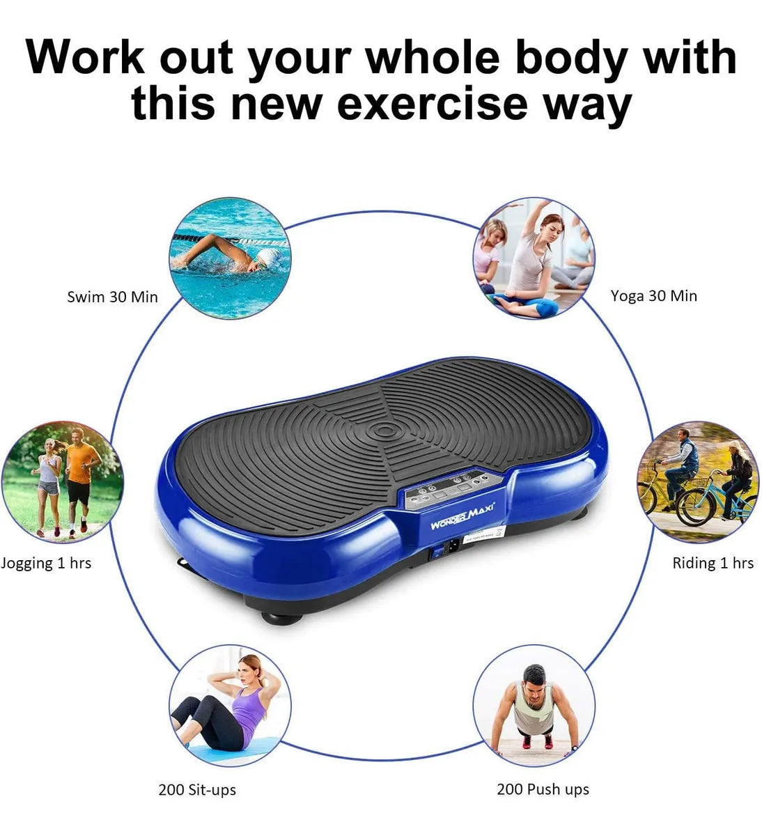 Plataforma Vibratoria Fitness