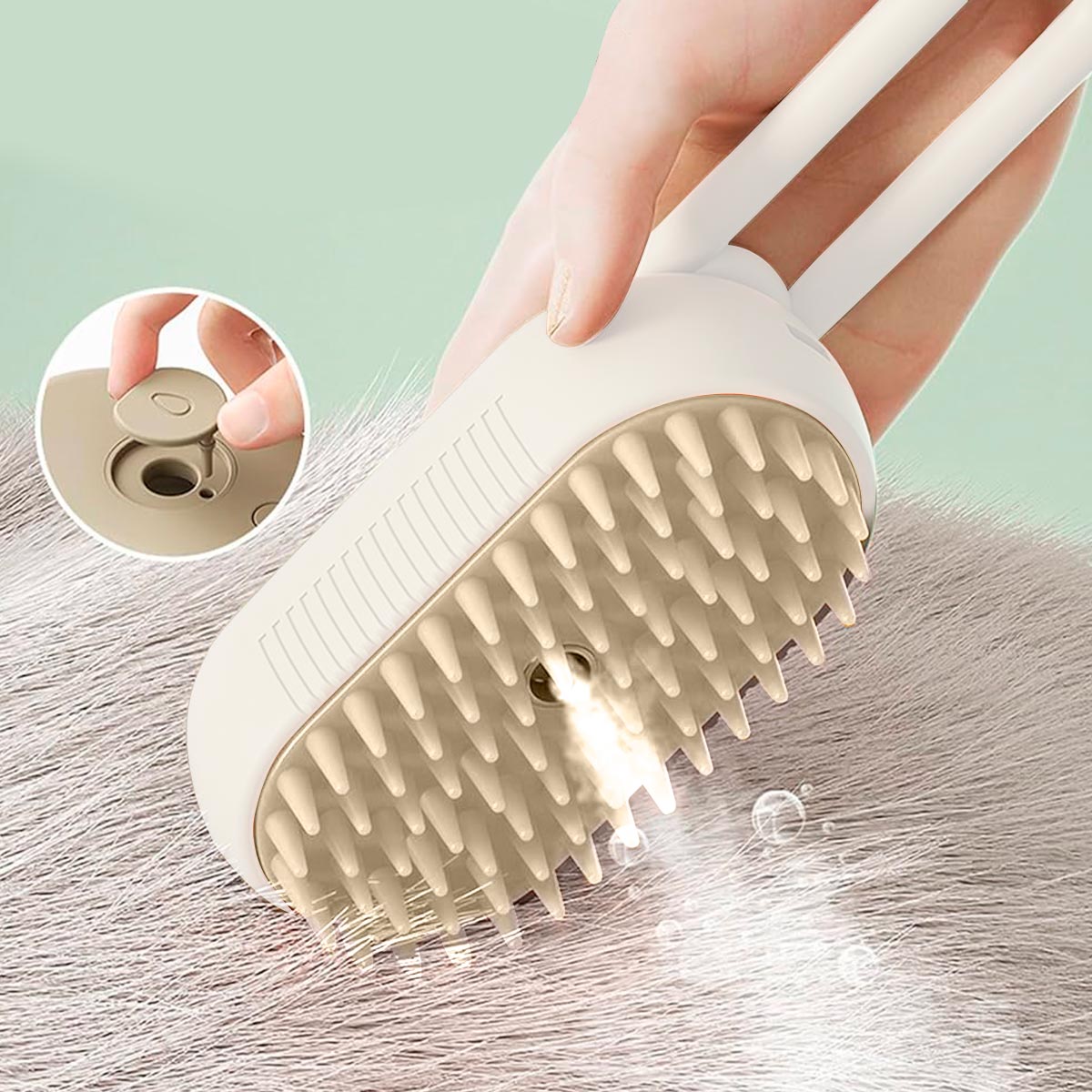 Cepillo Vaporizador Multifuncional