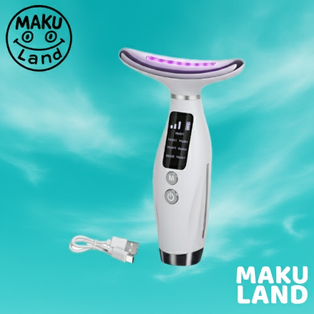 Masajeador Facial Y Cuello Led