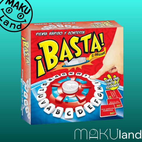 🧠🎲 Juego de Mesa ¡BASTA! Clásico – Piensa Rápido, Responde y Gana