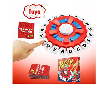 🧠🎲 Juego de Mesa ¡BASTA! Clásico – Piensa Rápido, Responde y Gana