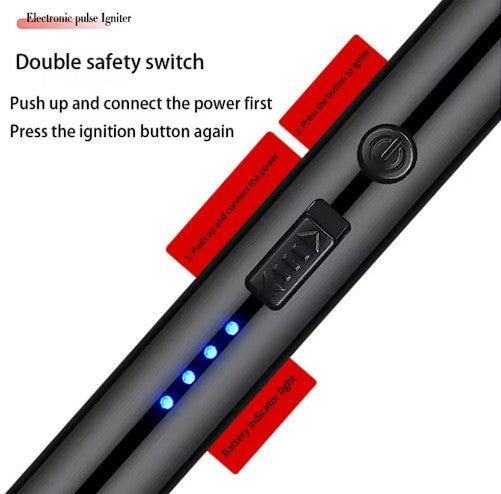 🔥✨ Encendedor Eléctrico Recargable USB – Moderno, Seguro y 100% Libre de Llama