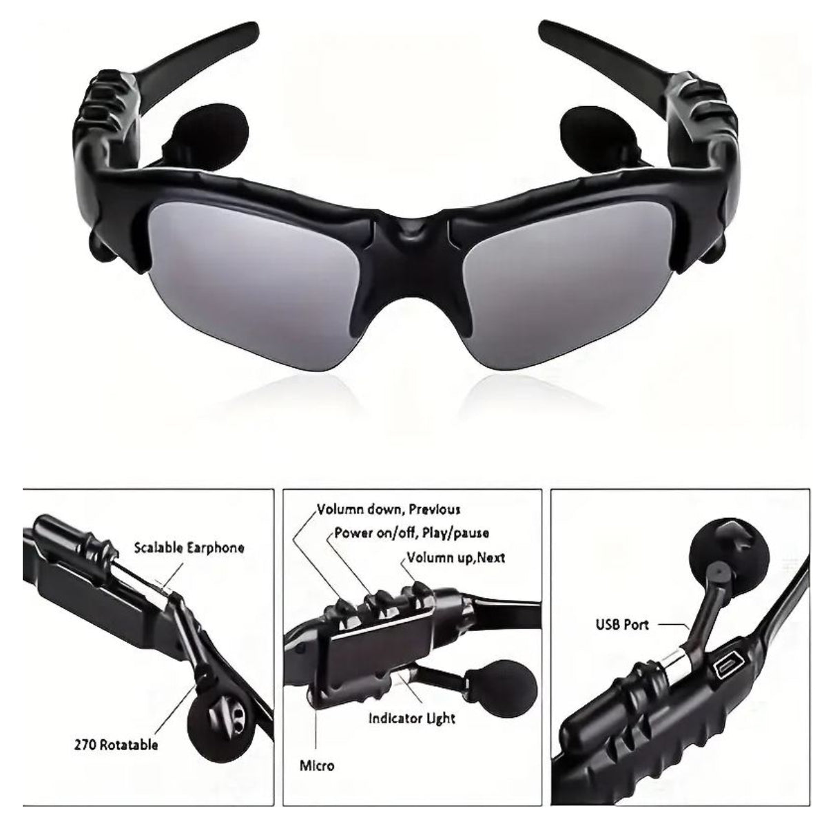 Gafas De Sol Bluetooth Audio