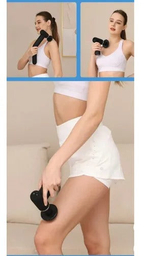 💆‍♂️ Masajeador Eléctrico de Percusión – Relaja, recupera y renueva tu cuerpo