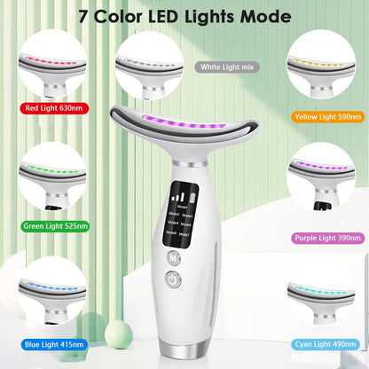 Masajeador Facial Y Cuello Led